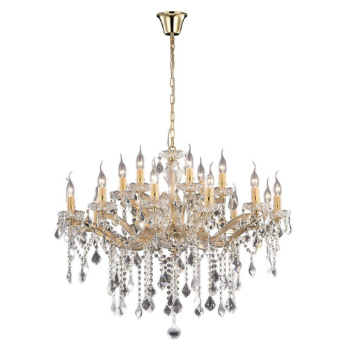 Подвесная люстра Ideal Lux Florian SP18 Oro 075181 Подвесная люстра Ideal Lux Florian SP18 Oro 075181