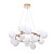 Подвесная люстра Lumina Deco Marsiada LDP 6033-15 GD
