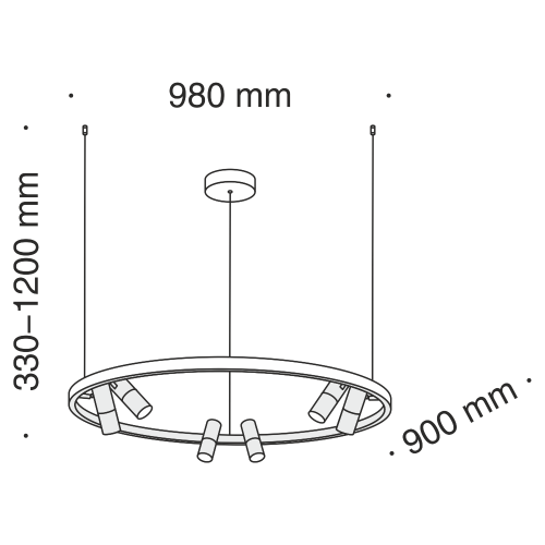 Подвесной светильник Maytoni MOD102PL-L42B Подвесной светильник Maytoni MOD102PL-L42B