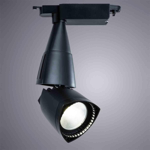 Трековый светодиодный светильник Arte Lamp LYNX A3830PL-1BK Трековый светодиодный светильник Arte Lamp LYNX A3830PL-1BK
