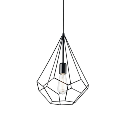 Подвесной светильник Ideal Lux Ampolla-3 SP1 Nero 148175 Подвесной светильник Ideal Lux Ampolla-3 SP1 Nero 148175