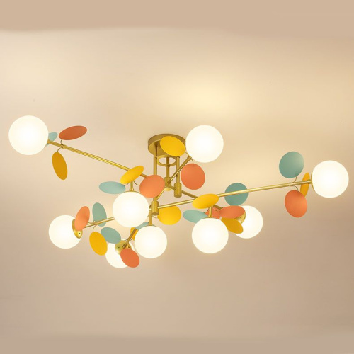 Потолочная Люстра Matisse B D120 Gold White By Imperiumloft Потолочная Люстра Matisse B D120 Gold White By Imperiumloft