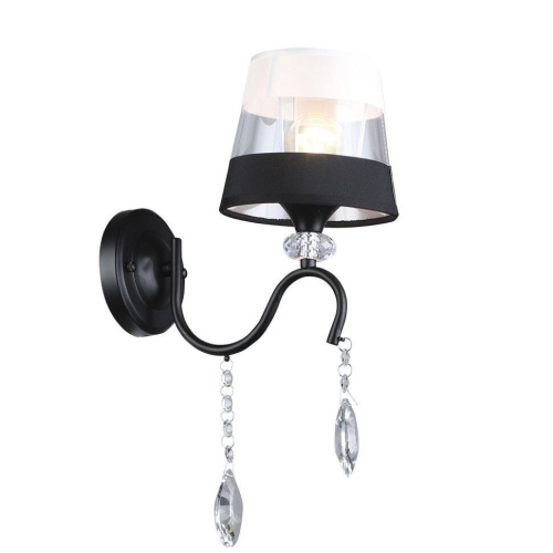 Бра Seven Fires Dagni WD3601/1W-BK-WT-BK Бра Seven Fires Dagni WD3601/1W-BK-WT-BK