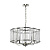 Подвесная люстра Lumien Hall Мартино LH3038/5P-B-NK-CL