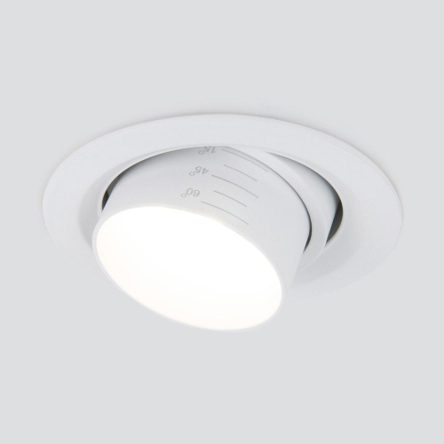 Встраиваемый светодиодный светильник Elektrostandard Zoom 9920 LED 15W 3000K белый a064034 Встраиваемый светодиодный светильник Elektrostandard Zoom 9920 LED 15W 3000K белый a064034