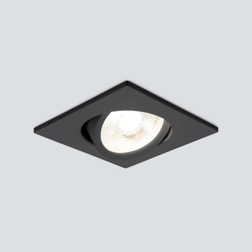 Встраиваемый светодиодный светильник Elektrostandard 15273/LED черный a056033 Встраиваемый светодиодный светильник Elektrostandard 15273/LED черный a056033