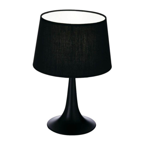 Настольная лампа Ideal Lux London TL1 Small Nero 110554 Настольная лампа Ideal Lux London TL1 Small Nero 110554