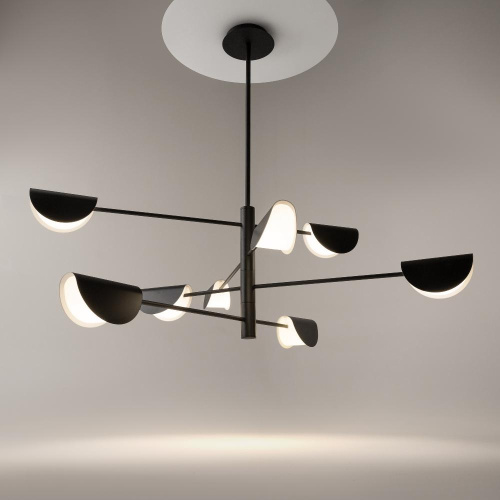 Подвесная люстра Maytoni Technical Mollis MOD126PL-08B Подвесная люстра Maytoni Technical Mollis MOD126PL-08B