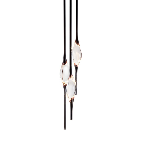 Подвесной светильник Pezzo 3 pearl black Подвесной светильник Pezzo 3 pearl black