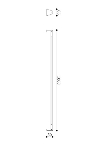 Уличный светодиодный светильник Maytoni Edge O415FL-L15GR3K Уличный светодиодный светильник Maytoni Edge O415FL-L15GR3K