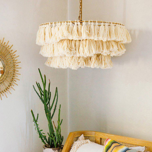 Подвесная Люстра Tassel Синий By Imperiumloft Подвесная Люстра Tassel Синий By Imperiumloft