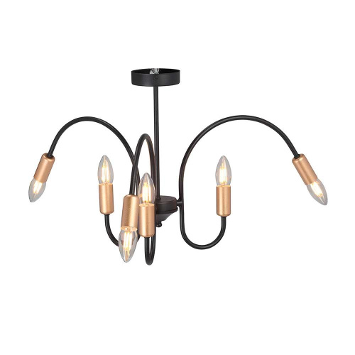 Потолочная люстра Vitaluce V3026-1/6PL Потолочная люстра Vitaluce V3026-1/6PL
