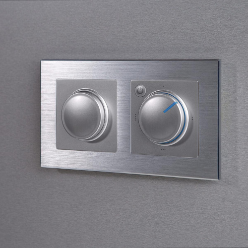 Рамка Werkel Aluminium на 2 поста алюминий WL11-Frame-02 4690389073632 Рамка Werkel Aluminium на 2 поста алюминий WL11-Frame-02 4690389073632