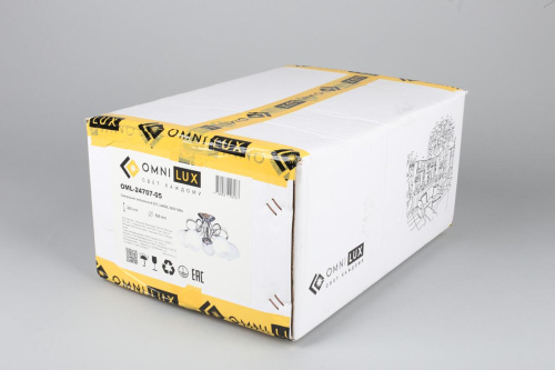Потолочная люстра Omnilux Bellano OML-24707-05 Потолочная люстра Omnilux Bellano OML-24707-05