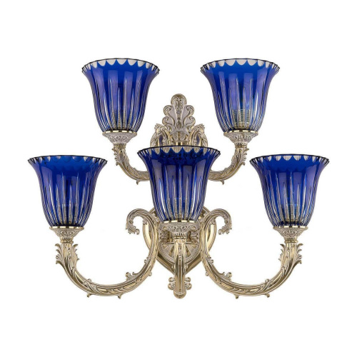 Бра Bohemia Ivele 7109B16/3+2/210 GW P2 U Clear-Blue/H-1K Бра Bohemia Ivele 7109B16/3+2/210 GW P2 U Clear-Blue/H-1K