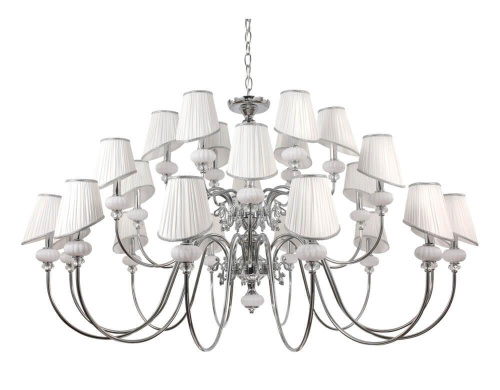 Подвесная люстра Crystal Lux Alma White SP-PL12+6+6 Подвесная люстра Crystal Lux Alma White SP-PL12+6+6