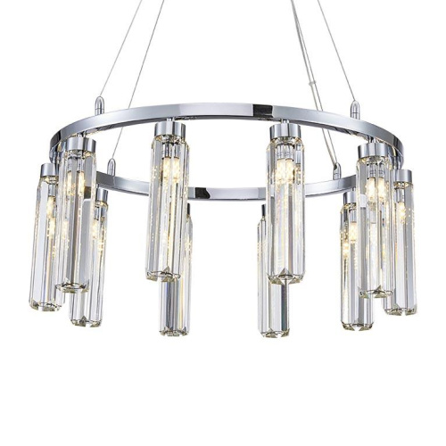 Подвесная люстра Newport 4528+6/S chrome М0065985 Подвесная люстра Newport 4528+6/S chrome М0065985
