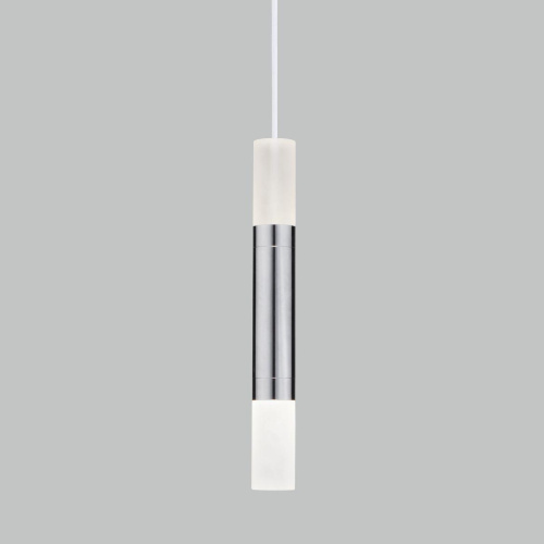 Подвесной светодиодный светильник Eurosvet Axel 50210/1 LED хром Подвесной светодиодный светильник Eurosvet Axel 50210/1 LED хром