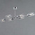 Светильник потолочный Illumico IL0734-6ASQ-25 CR NAPLES