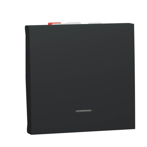 Переключатель одноклавишный с нейтралью Schneider Electric Unica New NU320354S Переключатель одноклавишный с нейтралью Schneider Electric Unica New NU320354S