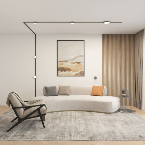 Трековый светодиодный светильник Denkirs Shine Flow DK5763-DN Трековый светодиодный светильник Denkirs Shine Flow DK5763-DN