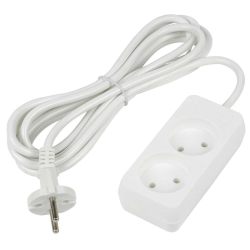 Удлинитель Uniel Ultra 2гн х 3м б/з S-CU2-3 White UL-00009977 Удлинитель Uniel Ultra 2гн х 3м б/з S-CU2-3 White UL-00009977