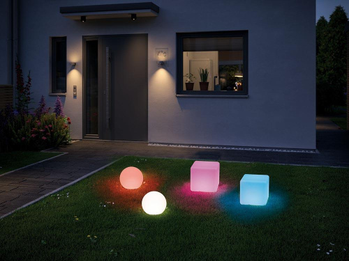 Уличный светодиодный светильник Paulmann Globe Plug Shine ZigBee 94269 Уличный светодиодный светильник Paulmann Globe Plug Shine ZigBee 94269