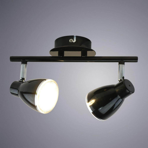 Светодиодный спот Arte Lamp Gioved A6008PL-2BK Светодиодный спот Arte Lamp Gioved A6008PL-2BK