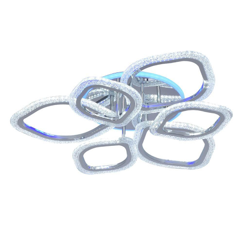 Потолочная люстра Seven Fires Lejv SF7068/7C-CR-RGB Потолочная люстра Seven Fires Lejv SF7068/7C-CR-RGB