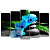 Модульная картина Toplight 80х125см TL-PM0018
