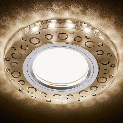 Встраиваемый светодиодный светильник Ambrella light Led S218 WH/CH/WA Встраиваемый светодиодный светильник Ambrella light Led S218 WH/CH/WA