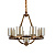 Подвесная люстра Lumina Deco Santini LDP 1220-9 MD