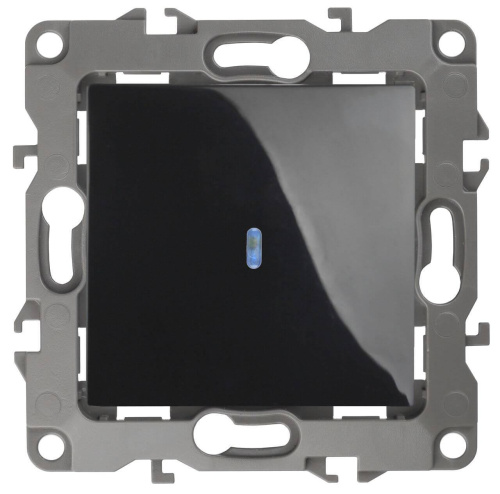 Выключатель одноклавишный с подсветкой ЭРА 12 10AX 250V 12-1102-06 Б0014638 Выключатель одноклавишный с подсветкой ЭРА 12 10AX 250V 12-1102-06 Б0014638