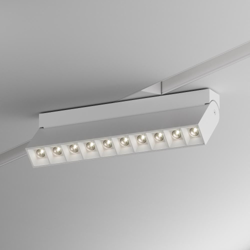 Трековый светодиодный светильник для магнитного шинопровода Maytoni Technical Points TR015-2-20W3K-W Трековый светодиодный светильник для магнитного шинопровода Maytoni Technical Points TR015-2-20W3K-W