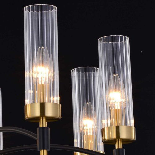 Потолочный светильник ILLUMICO IL5177-8PLS-29 BRASS TUBO Потолочный светильник ILLUMICO IL5177-8PLS-29 BRASS TUBO