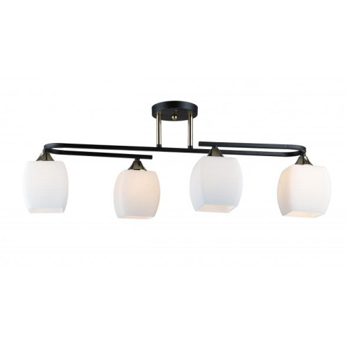 Потолочная люстра IMEX MD.5485-4-S-BK+FGD Потолочная люстра IMEX MD.5485-4-S-BK+FGD