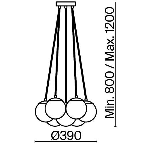 Подвесной светильник Freya FR5231PL-07CH Подвесной светильник Freya FR5231PL-07CH
