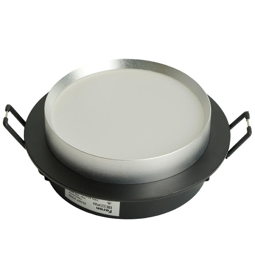 Светильник встраиваемый Feron DL507 потолочный GX53 черный + серебро круг 51355 Светильник встраиваемый Feron DL507 потолочный GX53 черный + серебро круг 51355