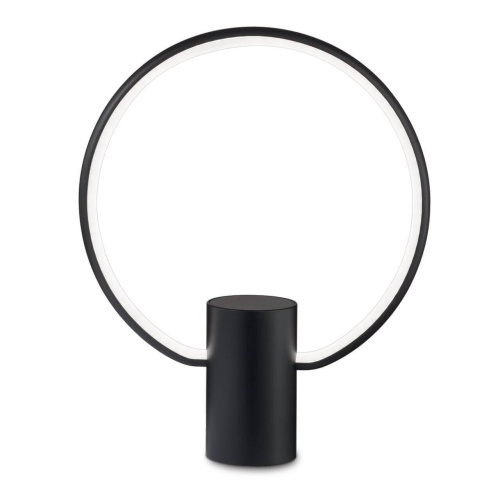 Настольная лампа Ideal Lux Cerchio TL Nero 224640 Настольная лампа Ideal Lux Cerchio TL Nero 224640