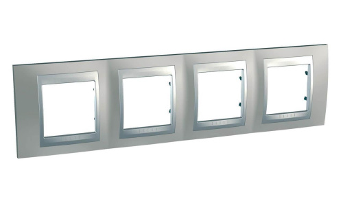 Рамка 4-постовая Schneider Electric Unica Top MGU66.008.039 Рамка 4-постовая Schneider Electric Unica Top MGU66.008.039