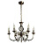 Подвесная люстра Arte Lamp Zanzibar A8392LM-6AB