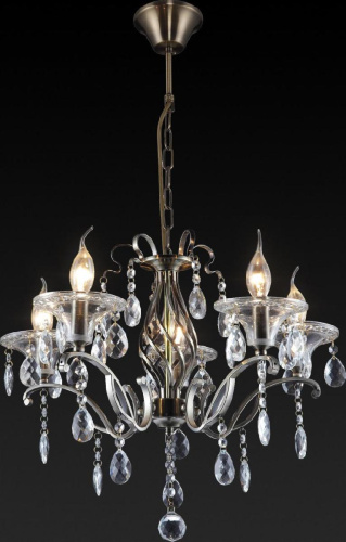 Подвесная люстра Toplight Zoe TL7220D-05AB Подвесная люстра Toplight Zoe TL7220D-05AB