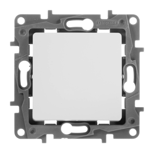 Переключатель одноклавишный промежуточный Legrand Etika 10A 250V белый 672209 Переключатель одноклавишный промежуточный Legrand Etika 10A 250V белый 672209