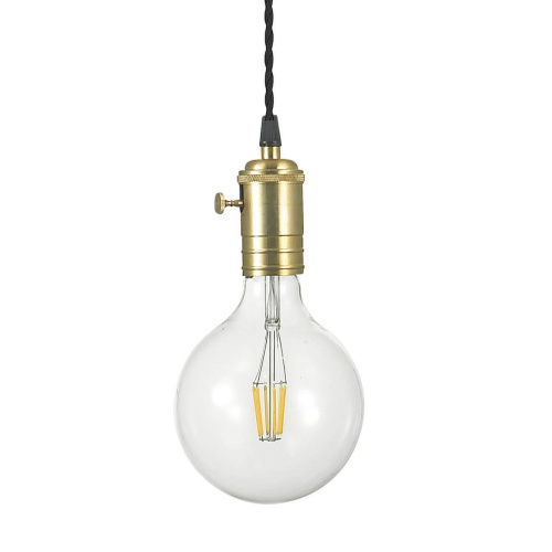 Подвесной светильник Ideal Lux Doc SP1 Ottone 163154 Подвесной светильник Ideal Lux Doc SP1 Ottone 163154