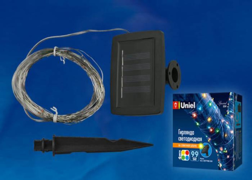 Гирлянда на солнечных батареях Uniel Роса USL-S-128/PT9900 Dew UL-00004672 Гирлянда на солнечных батареях Uniel Роса USL-S-128/PT9900 Dew UL-00004672