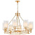 Подвесная люстра Lumina Deco Marietta LDP 8025-8 F.GD+WT