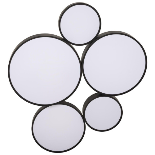 Потолочная светодиодная люстра Loft IT Drum 10218 Black Потолочная светодиодная люстра Loft IT Drum 10218 Black