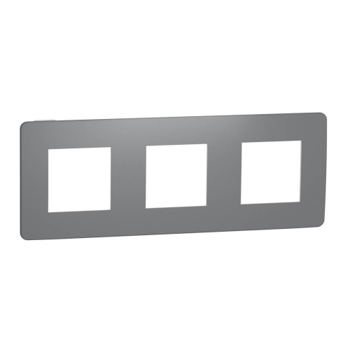 Рамка 3-постовая Schneider Electric Unica New NU280621 Рамка 3-постовая Schneider Electric Unica New NU280621