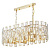 Подвесная люстра Lumina Deco Florina LDP 7041-700-PR F.GD