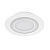 Встраиваемый светодиодный светильник Ambrella light Led Downlight S340/12+4